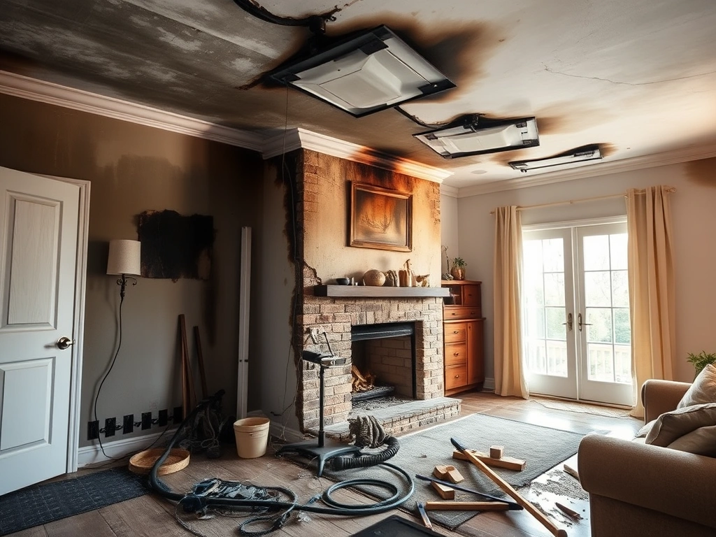 Fire And Smoke Damage Restoration