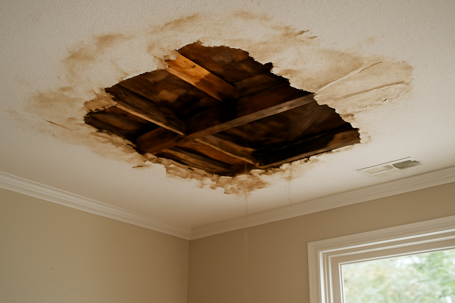 Ceiling Water Damage Repair in Appling, GA