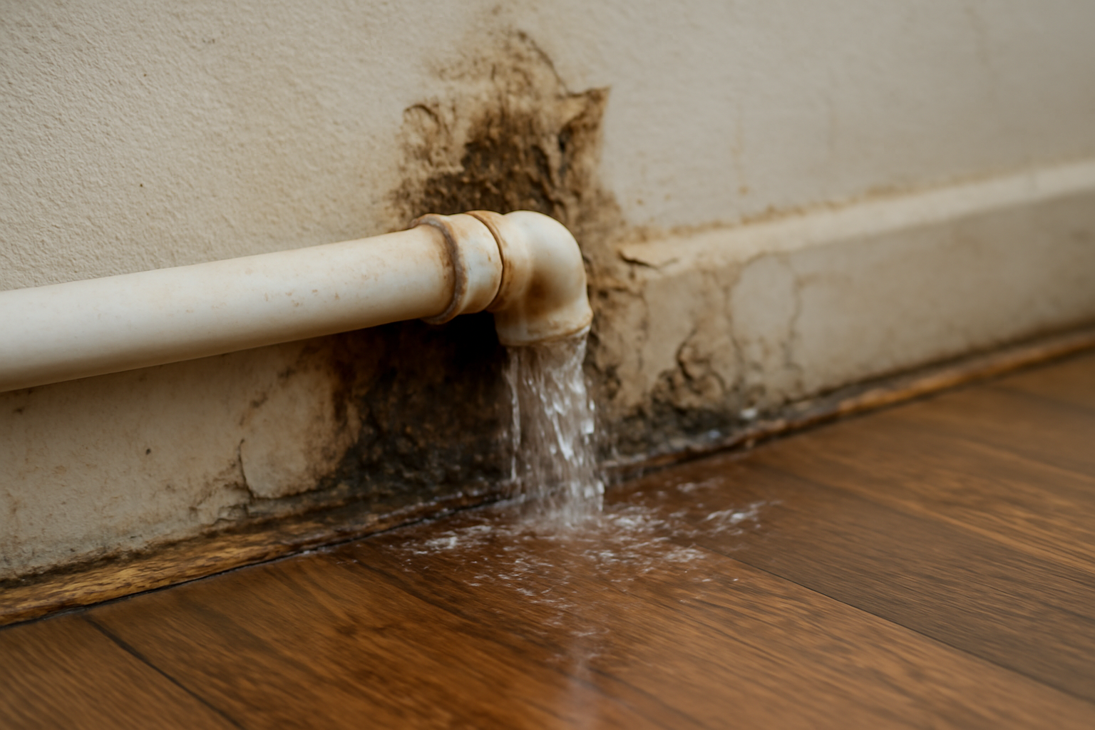 Leaking Pipe Water Removal in Hampton, SC