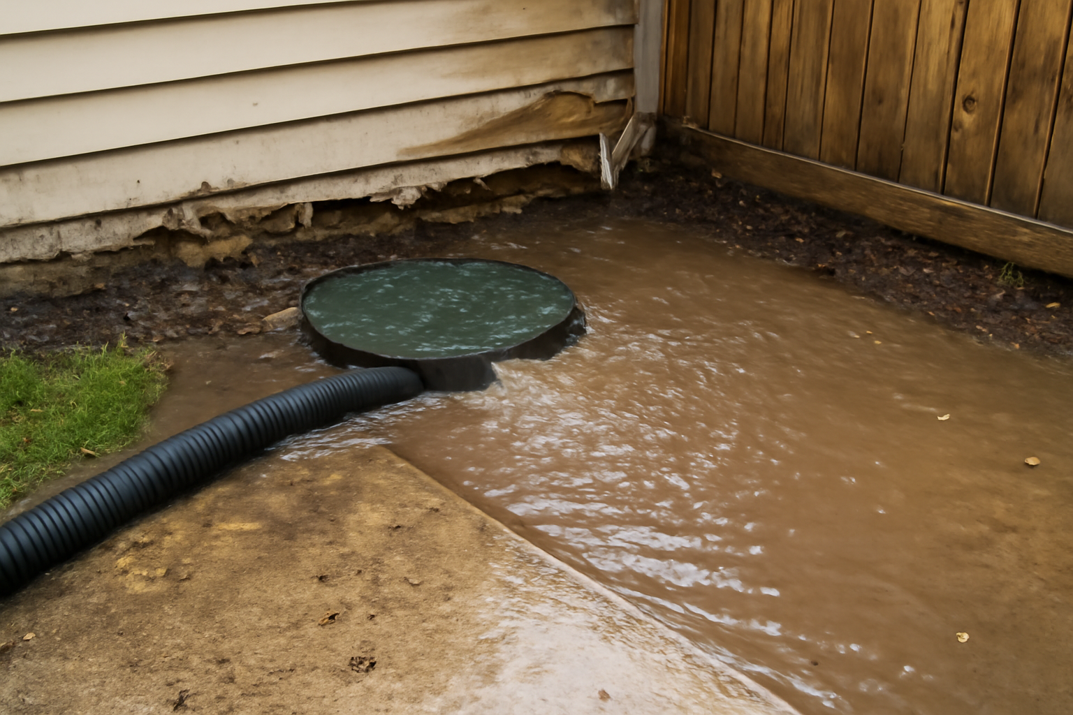 Septic Tank Backup Water Removal in Grovetown, GA