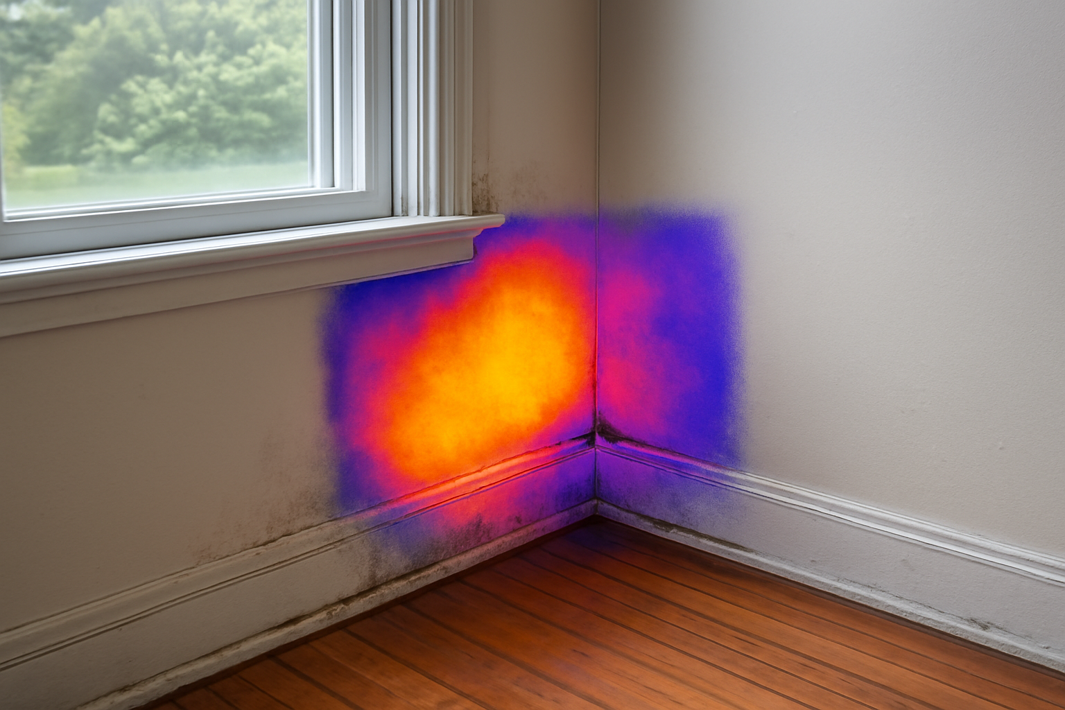 Thermal Imaging Leak Detection in Deepstep, GA